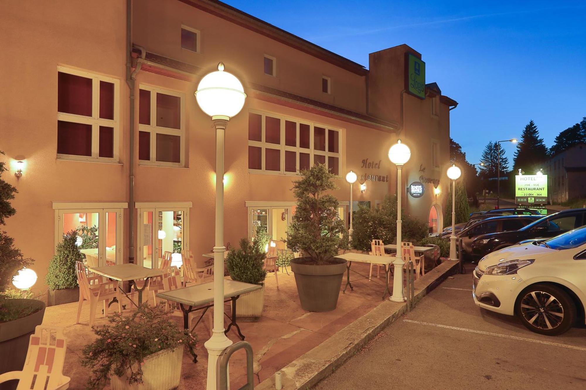 Logis Hotel Spa Restaurant Le Provence 拉纳斯 外观 照片